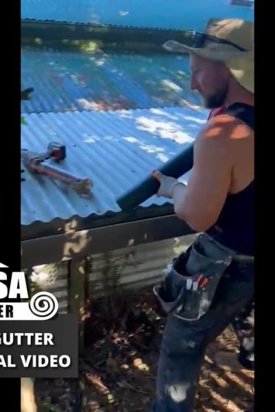 DIY House Gutter Instructional Video