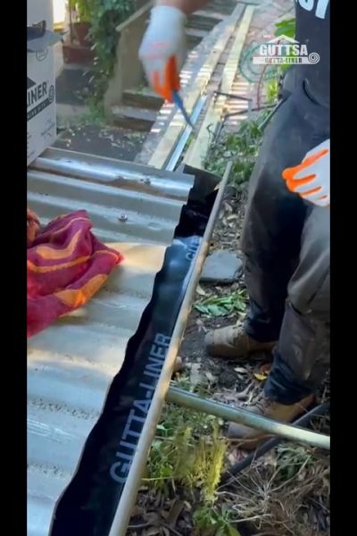 DIY House Gutter Stop End